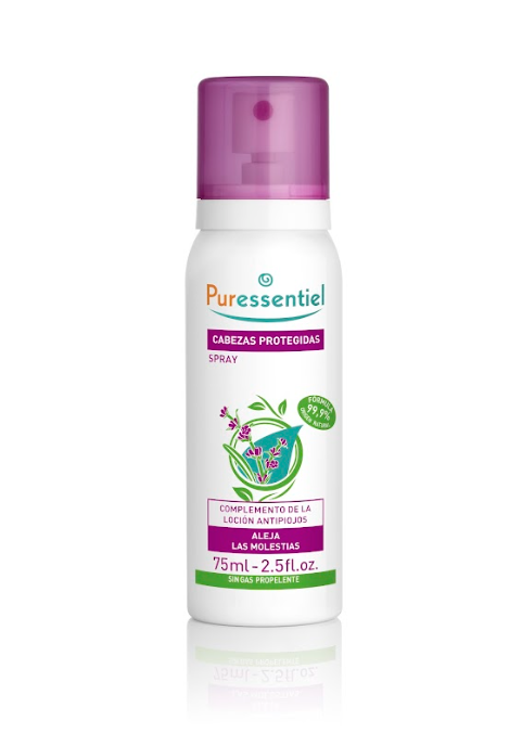 SPRAY ANTI-POUX PURESSENTIEL TÊTE PROTÉGÉE 75ml