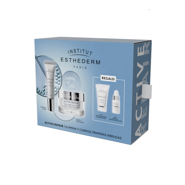 ESTHEDERM COFFRET ACTIVE REPAIR CREMA + CONTORNO DE OJOS