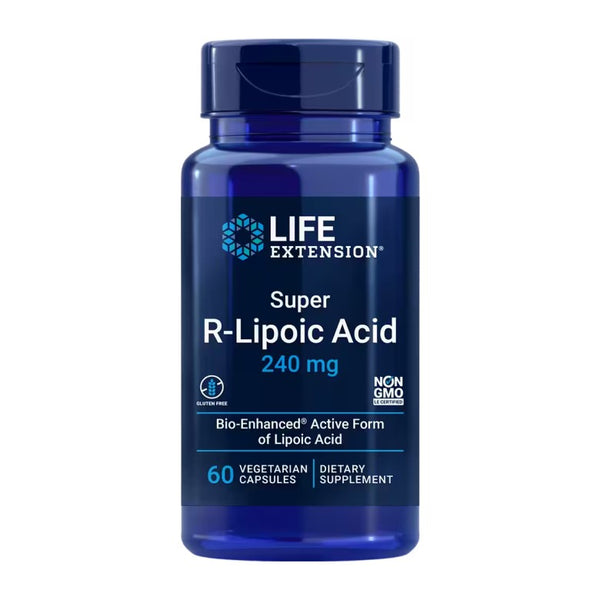 LIFE EXTENSION R-LIPOIC ACID 240MG 60 CAPSULAS