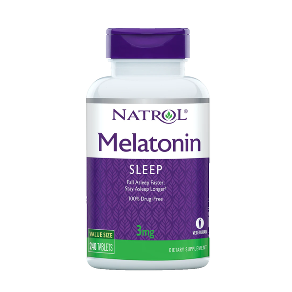 MELATONIN NATROL 3MG 240CAPS