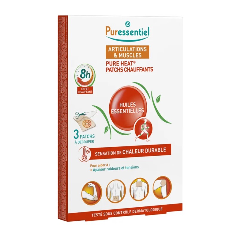 PURESSENTIEL PARCHES CALOR PURE HEAT A&M 14 AE 3 UNIDADES