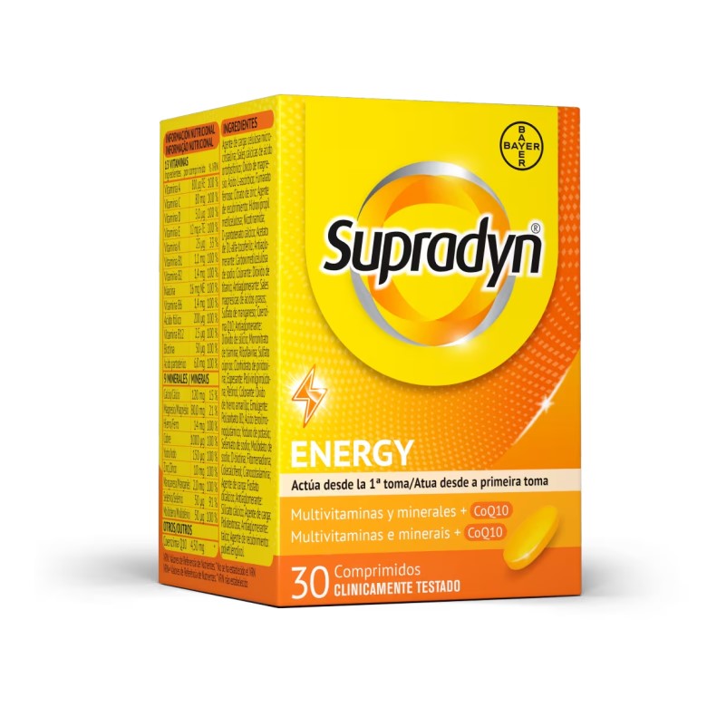 SUPRADYN ENERGY 30 COMPRIMIDOS