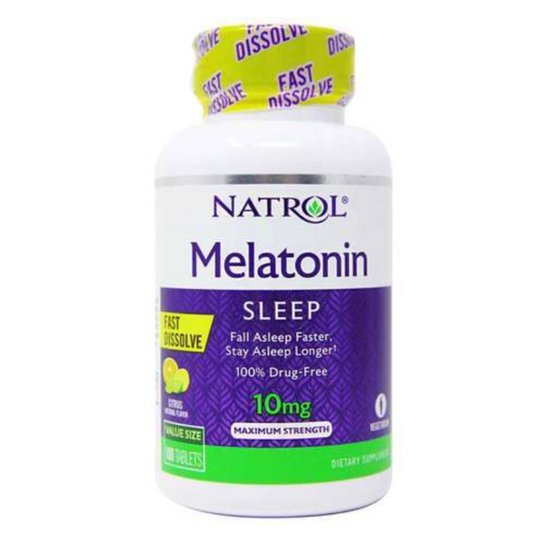 Melatonina Natrol FAST Dissolve 10 MG 60 TABLETS