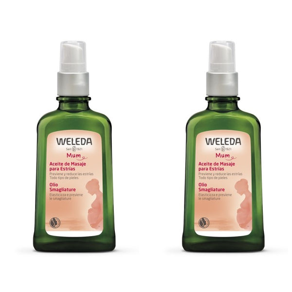 WELEDA PACK HUILE DE MASSAGE VERGETURES 100ML