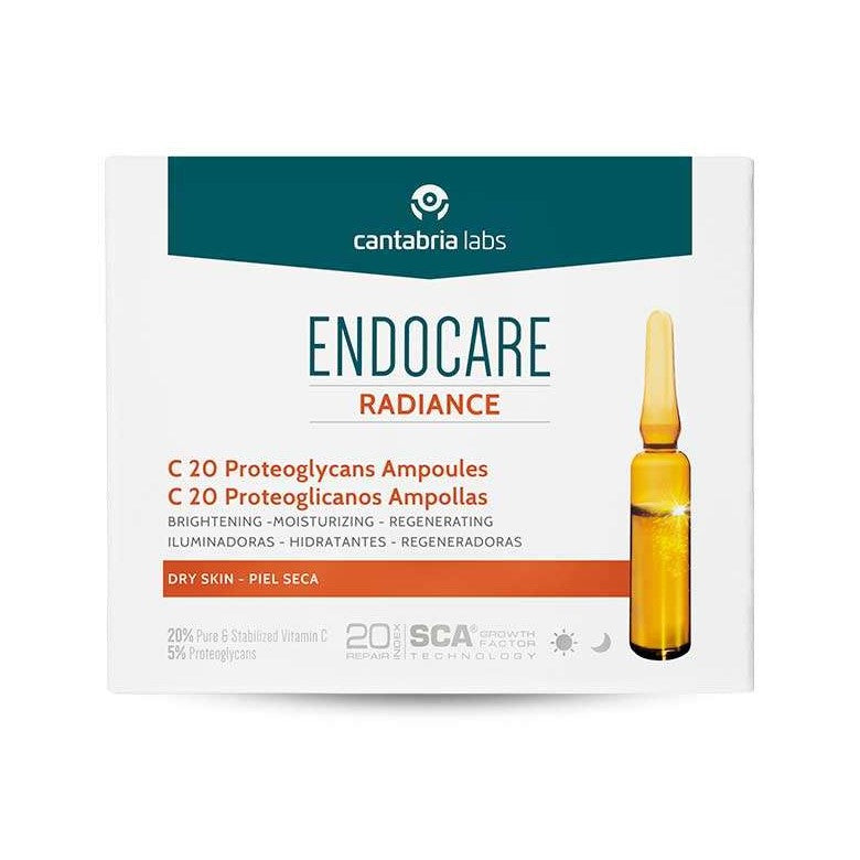 ENDOCARE RADIANCE C 20 PROTEOGLICANS 30 AMPOLLES