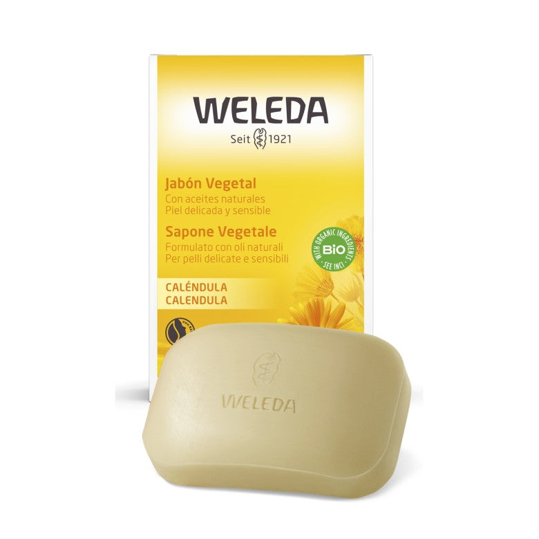 WELEDA CALENDULA VEGETABLE SOAP 100G