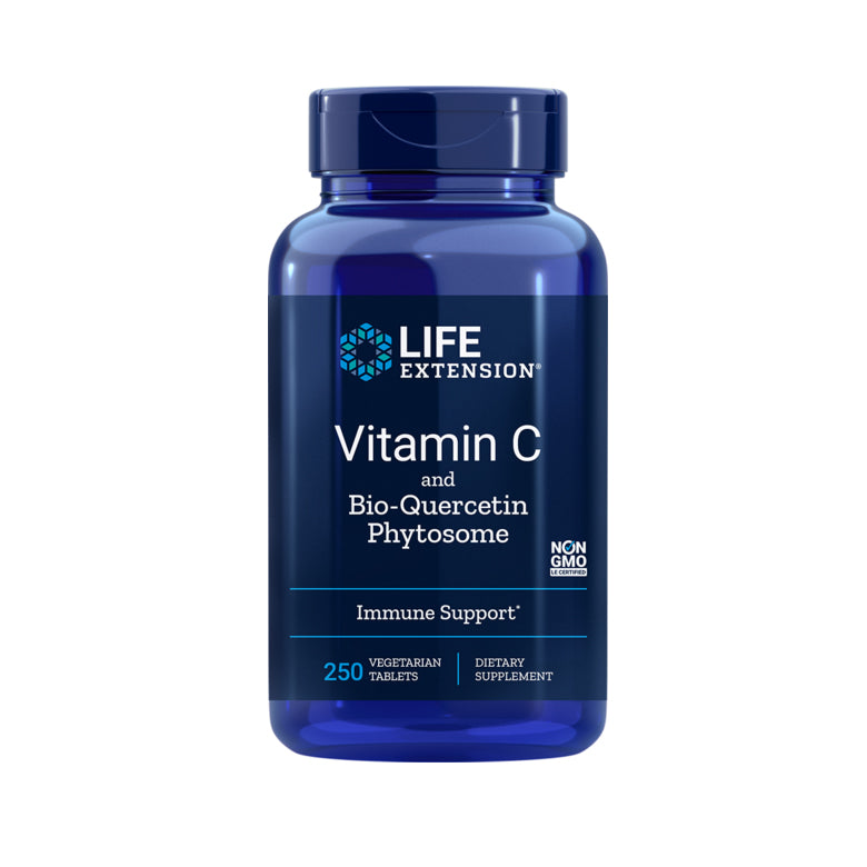 LIFE EXTENSIÓ VITAMIN C 1000 mg & BIO-quercetin PHYTOSOME 250 VTABLETS