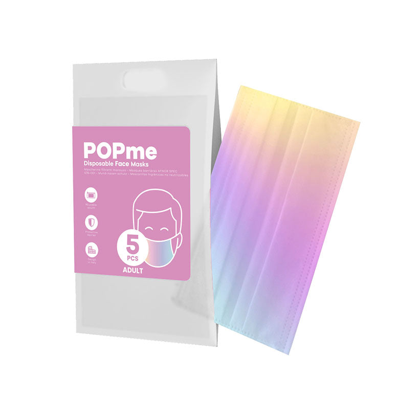 MASCARILLA POPME RAINBOW 5 UNIDADES