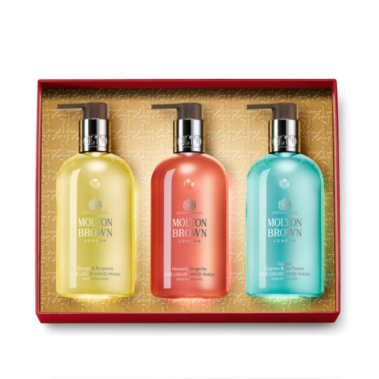 COLLECTION DE SOINS POUR LES MAINS MOLTON BROWN FLORAL & MARINE