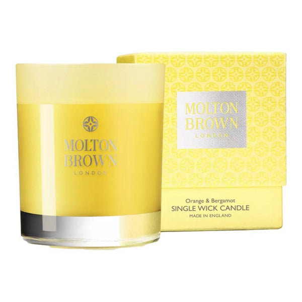 BOUGIE MOLTON BROWN ORANGE & BERGAMOTE 180G