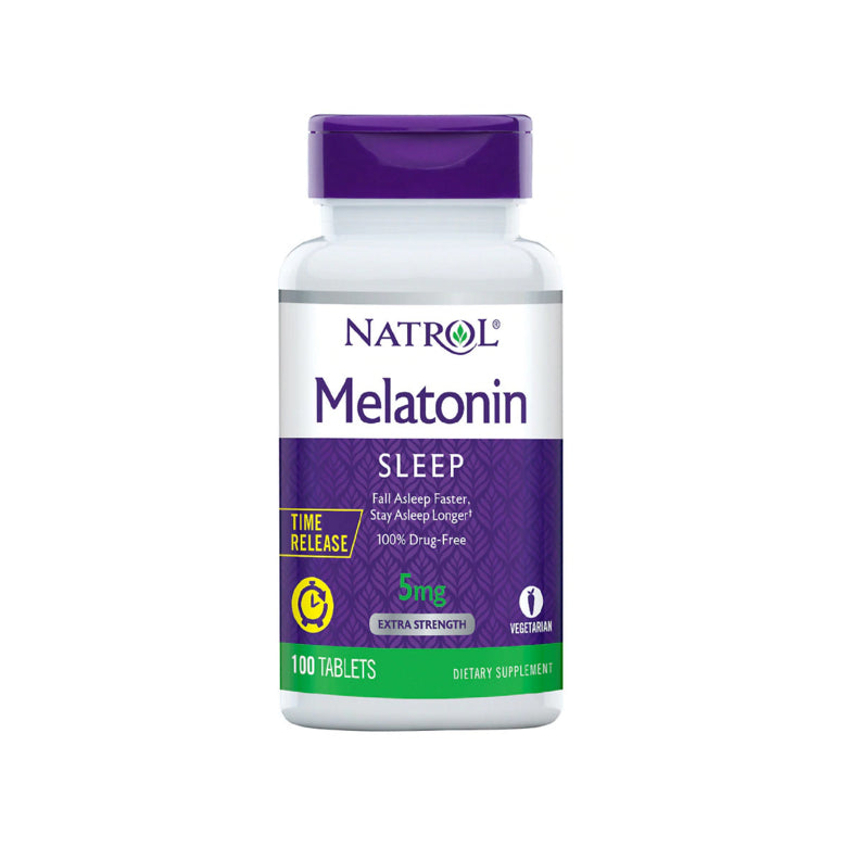 Melatonina Natrol 5 mg TIME RELEASE 100 COMPRIMITS