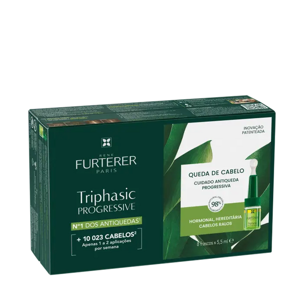 RENÉ FURTERER TRIPHASÉ PROGRESSIF 8 AMPOULES