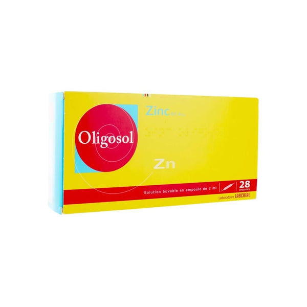 LABCATAL OLIGOSOL ZINC (Zn) 28 DRINKABLE AMPOULES