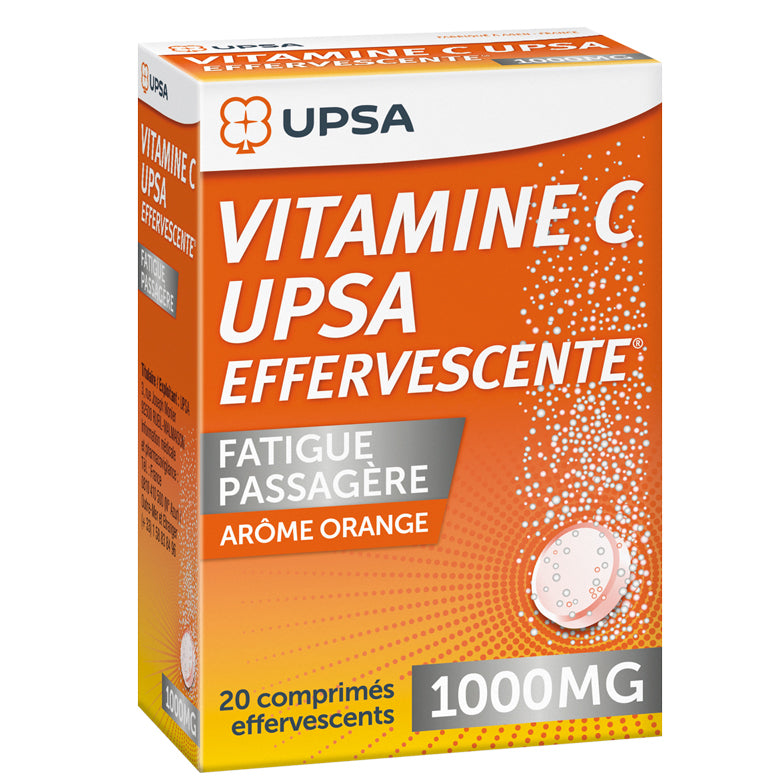 VITAMIN C UPSA 1000 mg 20 EFFERVESCENT TABLETS