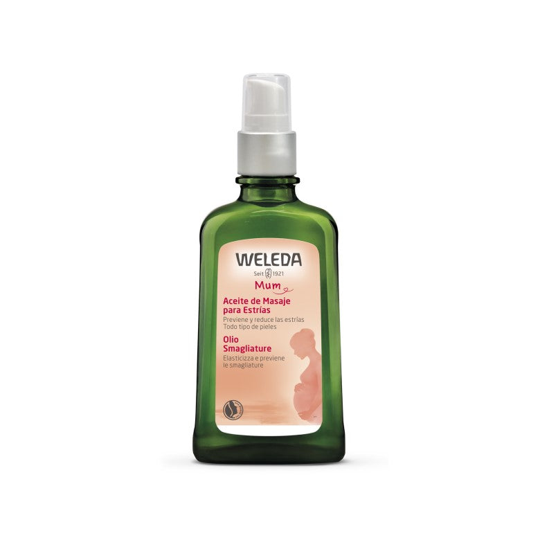 WELEDA HUILE DE MASSAGE VERGETURES 100ML