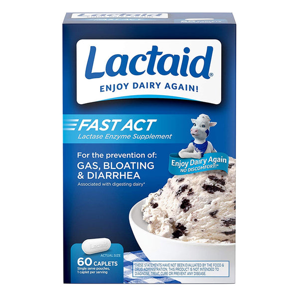 LACTAID FAS ACT 60 TABLETS