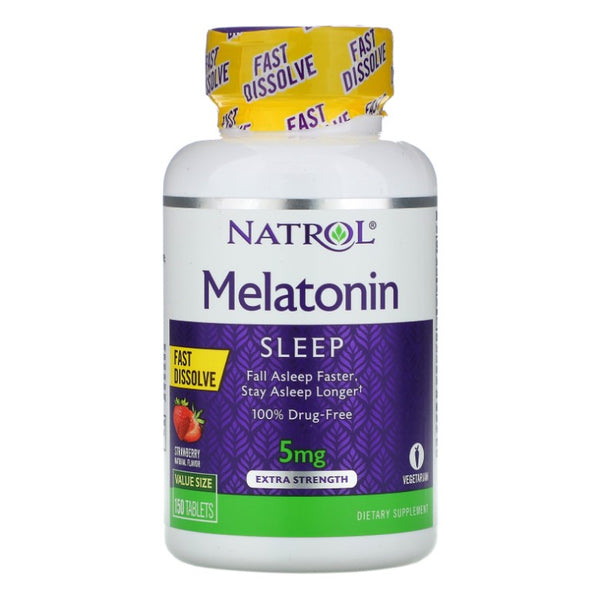 MELATONIN NATROL FAST DISSOLVE 5 MG 150 TABLETS