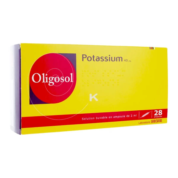 LABCATAL OLIGOSOL POTASIO (K) 28 AMPOLLAS BEBIBLES