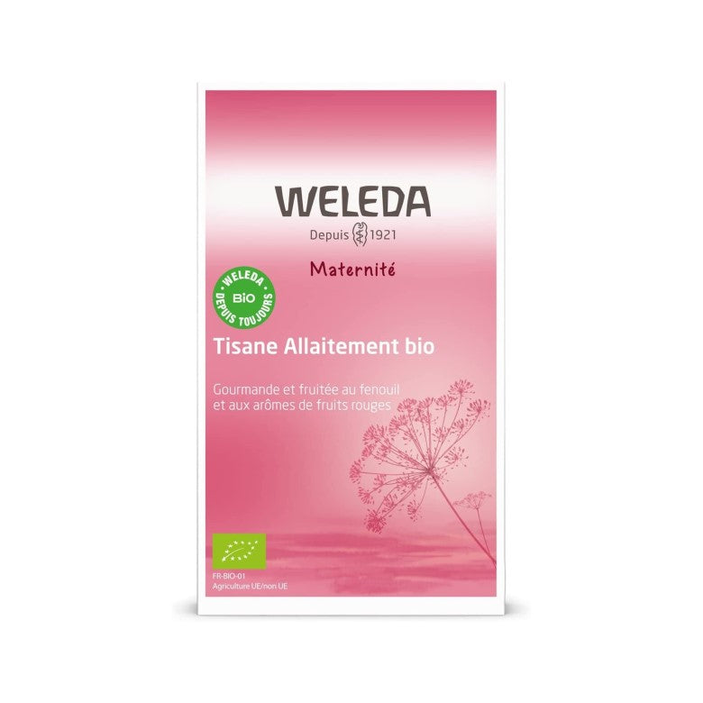 WELEDA HERBAL TEA FOR BREASTFEEDING RED FRUITS 2 X20G