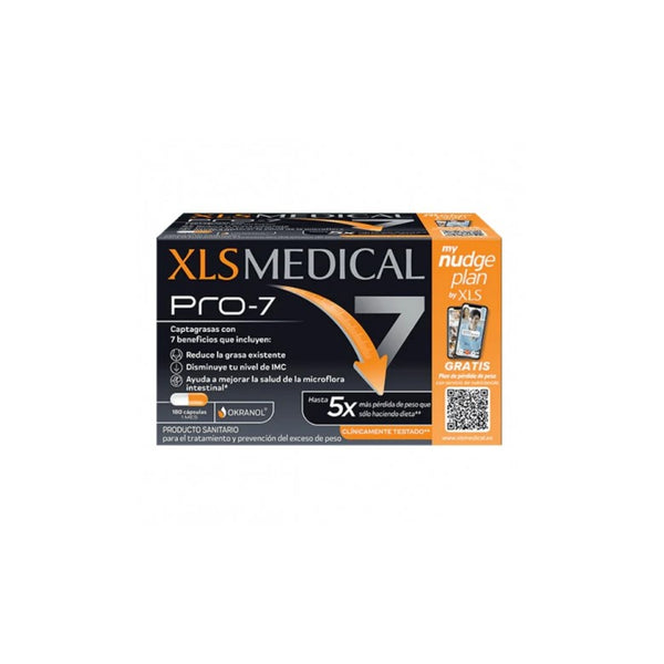 XLS MED PRO 7 NUDGE 180 CAPS