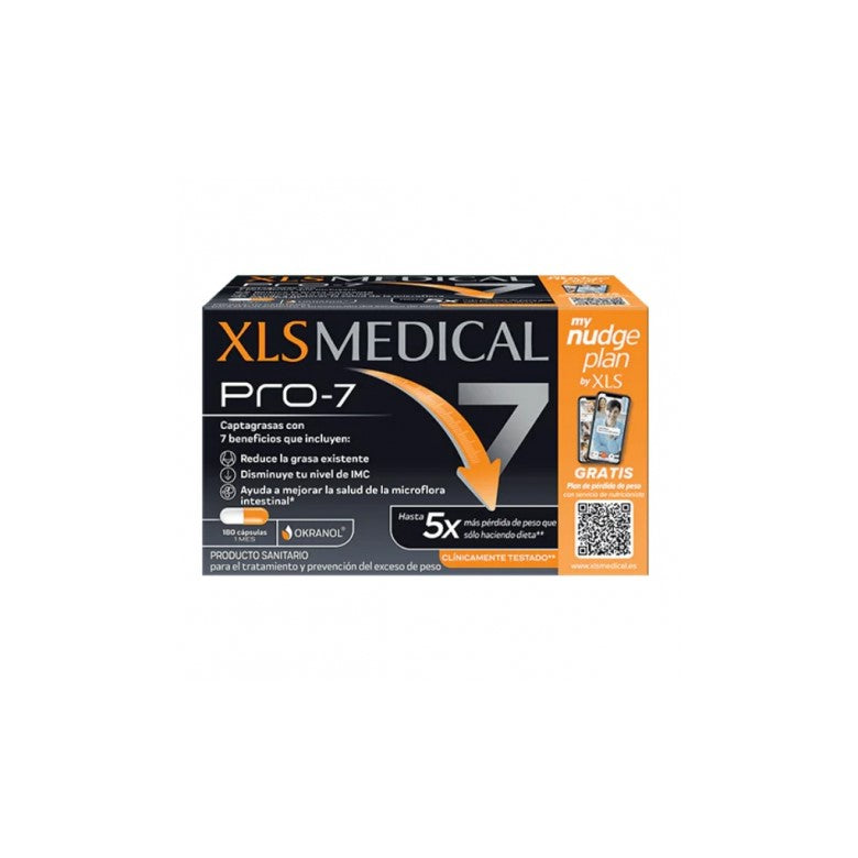 XLS MED PRO 7 NUDGE 180 CAPSULES